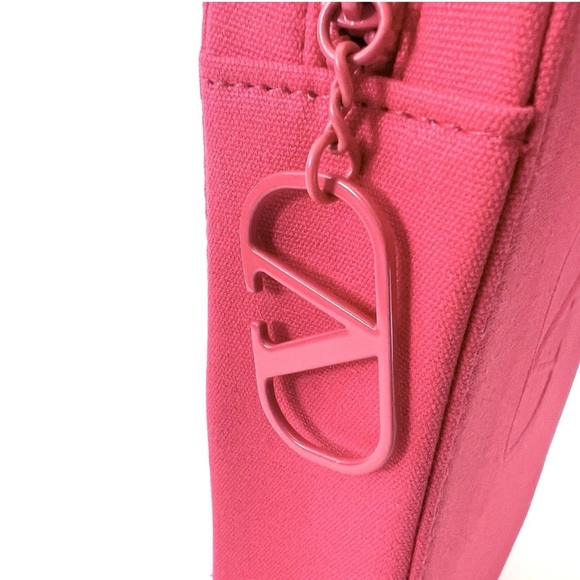 Valentino Red Cosmetic Bag with Accessories NWT - Picture 9 of 11